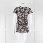 Isabel Marant Etoile Grey Floral T-Shirt