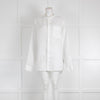 No Nationality White Linen Shirt