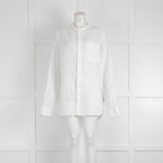 No Nationality White Linen Shirt