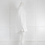 No Nationality White Linen Shirt