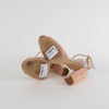 Terry De Havilland Pink Glitter Mid Heel Shoes