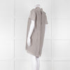 Burberry Light Grey Ditzy Floral Short Sleeve Tunic Dress