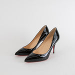 Christian Louboutin Black Patent Kate 85 Heels