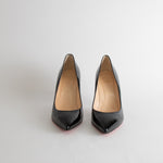 Christian Louboutin Black Patent Kate 85 Heels