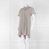 Burberry Light Grey Ditzy Floral Short Sleeve Tunic Dress
