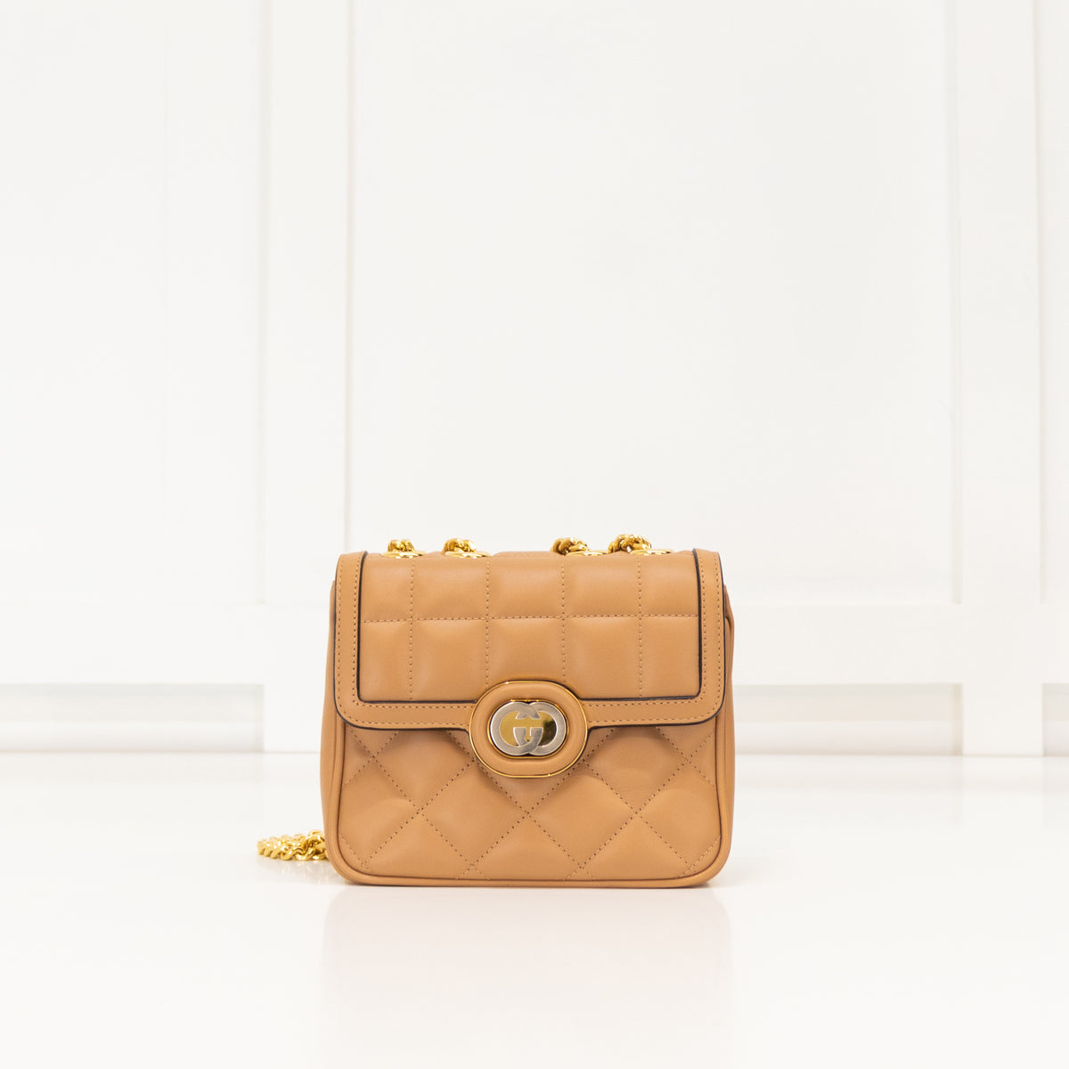 Gucci Rose Beige Deco Mini Shoulder Bag