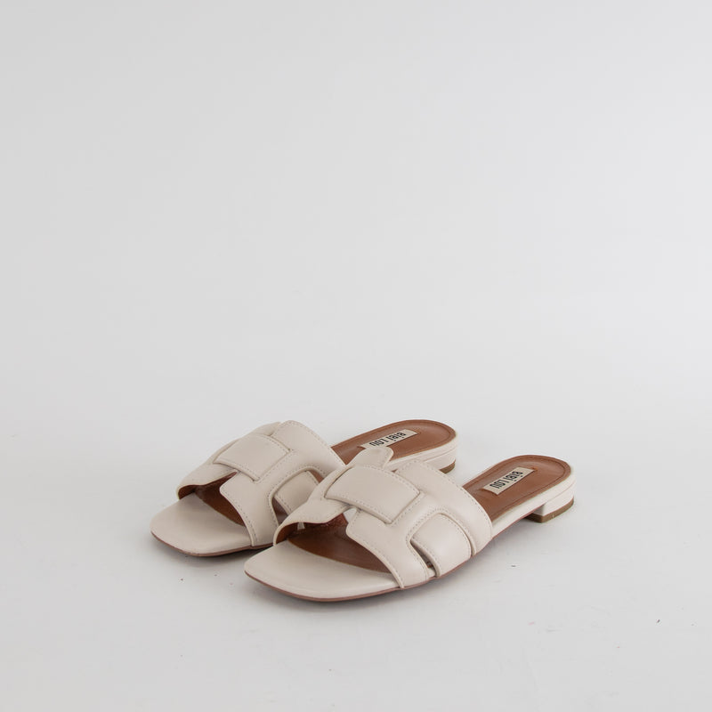 Bibi Lou Cream Flat Sandal