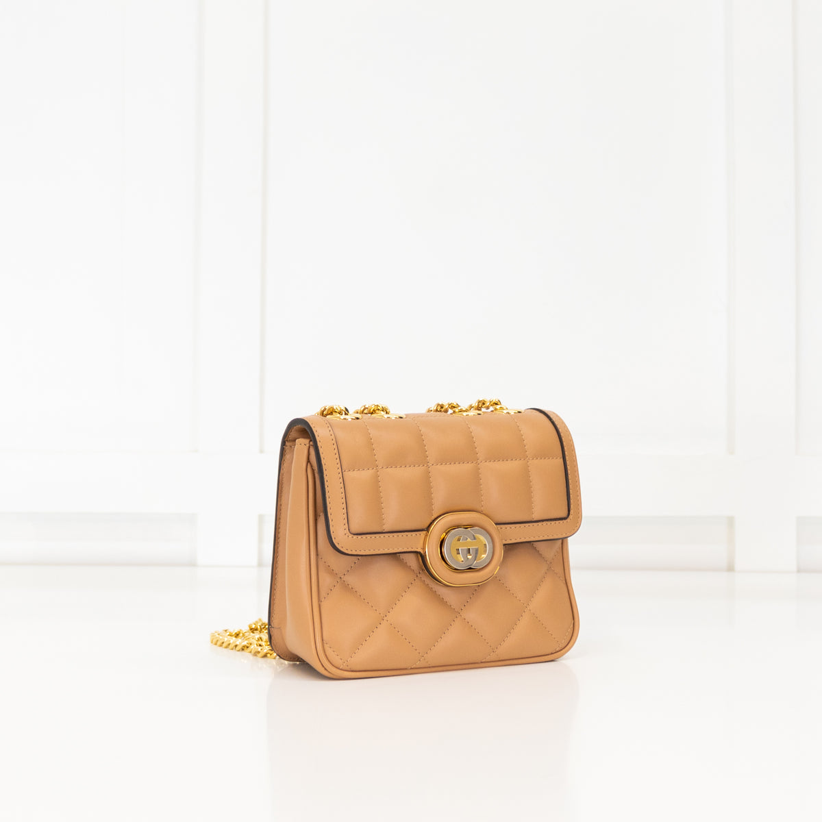 Gucci Rose Beige Deco Mini Shoulder Bag