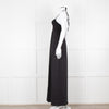 Theory Black Halter Neck Maxi Dress