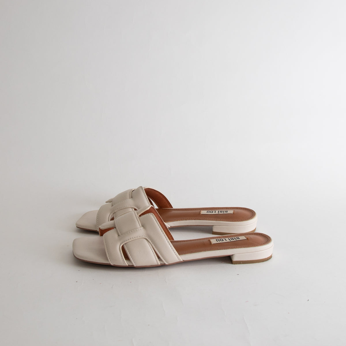 Bibi Lou Cream Flat Sandal