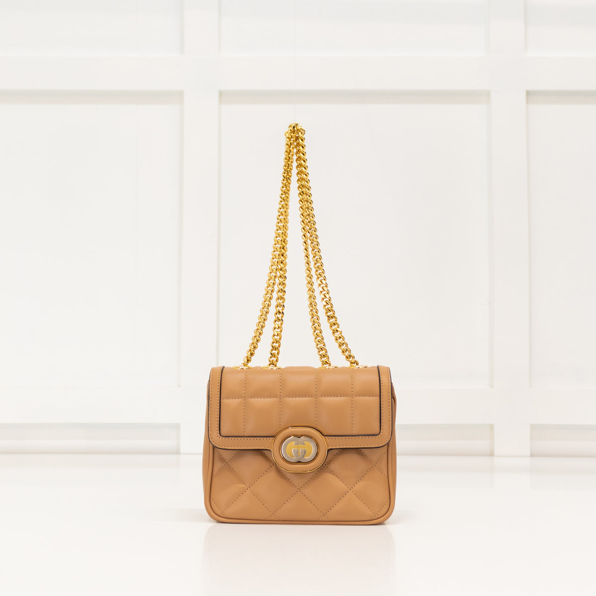 Gucci Rose Beige Deco Mini Shoulder Bag