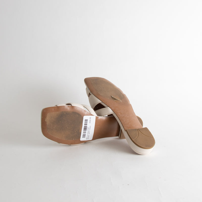 Bibi Lou Cream Flat Sandal