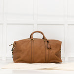 Mulberry Tan Leather Heritage Holdall Bag