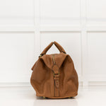 Mulberry Tan Leather Heritage Holdall Bag