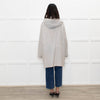 UTZON Josephina Pale Grey Shearling Coat