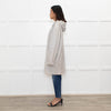 UTZON Josephina Pale Grey Shearling Coat