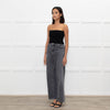 Citizens of Humanity Grey Daphne Cropped Jeans