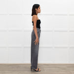 Citizens of Humanity Grey Daphne Cropped Jeans