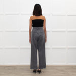 Citizens of Humanity Grey Daphne Cropped Jeans