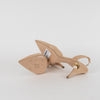 Nicholas Kirkwood Beige Suede Pointed Heels