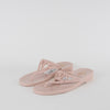 Valentino Pale Pink Low Wedge Flip Flops
