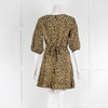 Faithful The Brand Black with Yellow Floral Print Dress