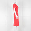 Goat Coral Frill Trim Short Sleeve Dress