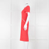 Goat Coral Frill Trim Short Sleeve Dress