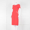Goat Coral Frill Trim Short Sleeve Dress
