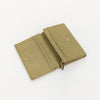 Mulberry Khaki Pebbled Leather Continental Wallet