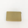 Mulberry Khaki Pebbled Leather Continental Wallet