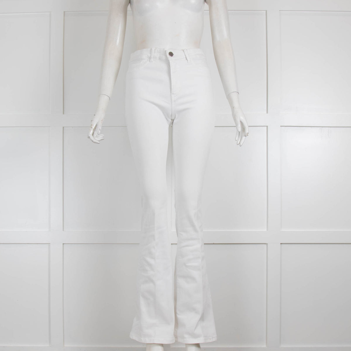 MiH White Flared Jeans