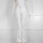 MiH White Flared Jeans