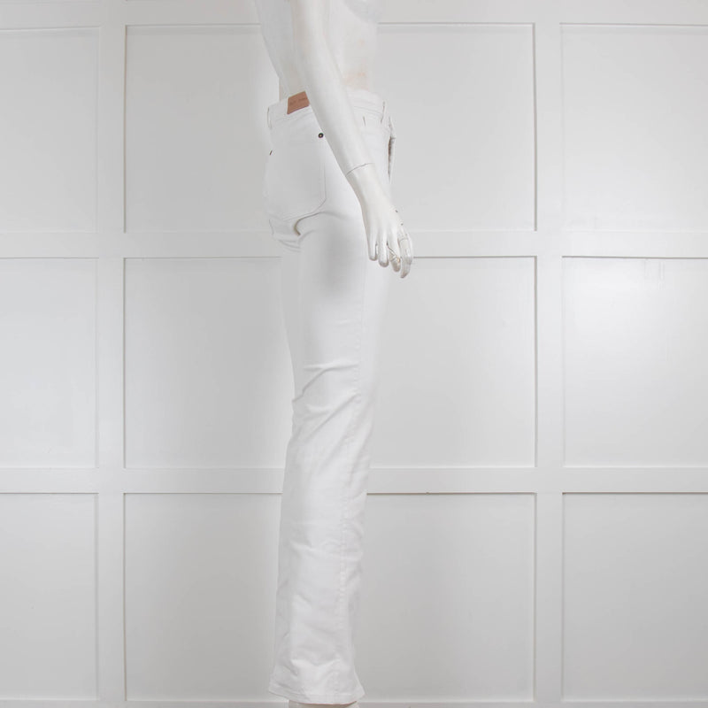 MiH White Flared Jeans
