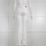 MiH White Flared Jeans