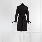 Burberry Black Nylon Trench Coat