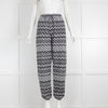 Missoni Black and White Chevron Trousers