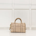Mulberry Cream Small Cookie Cut Bayswater Pebbled Leather
