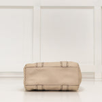 Mulberry Cream Small Cookie Cut Bayswater Pebbled Leather