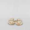Giuseppe Zanotti Gold Diamante Flat Flip Flops