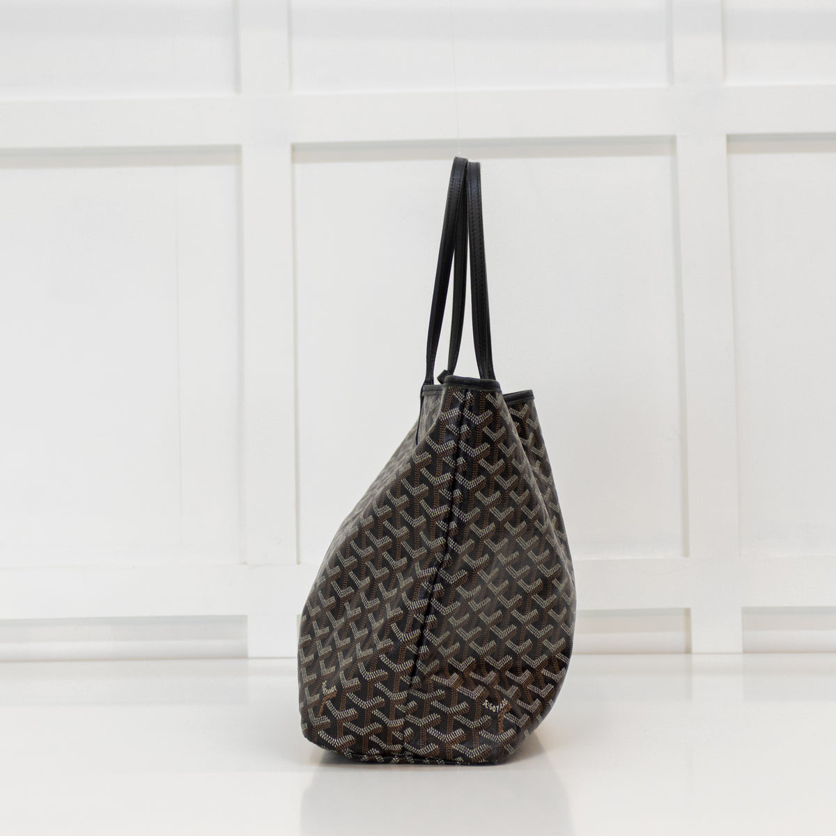 Goyard Black and Brown St Louis PM Tote