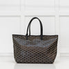 Goyard Black and Brown St Louis PM Tote