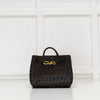 Bottega Veneta Small Brown Andiamo Bag