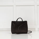 Bottega Veneta Small Brown Andiamo Bag
