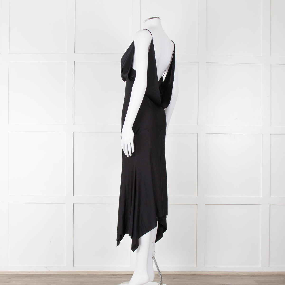 Philosophy Di Lorezo Serafini Black Sleeveless Cocktail Dress