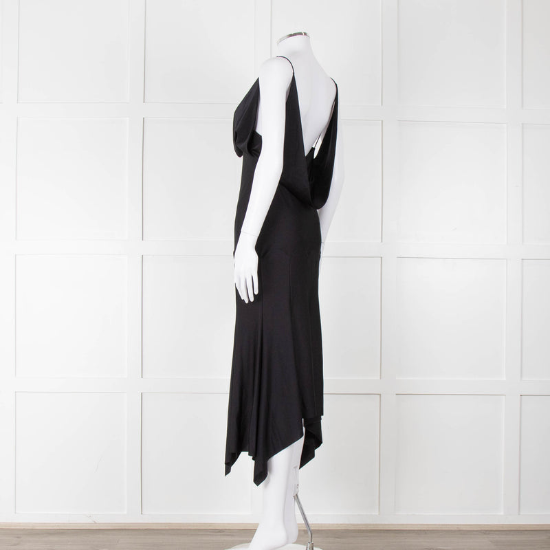 Philosophy Di Lorezo Serafini Black Sleeveless Cocktail Dress