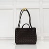 Bottega Veneta Small Brown Andiamo Bag