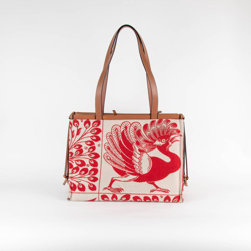Loewe Cream Red Cushion Dodo Jacquard Tote Bag – Phoenix Style