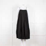 Free People Black Spaghetti Straps Cotton Sundress