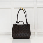 Bottega Veneta Small Brown Andiamo Bag